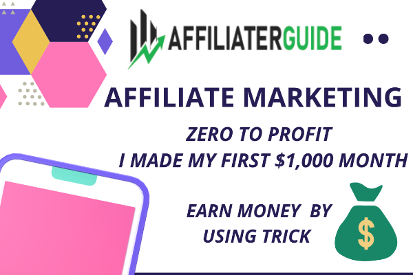 Read more about the article Zero to profit-how I made my first $1,000 month with affiliate marketing